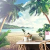 Fototapeta západ slunce na Seychelách