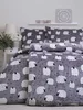 Francouzské mikroplyšové povlečení Ovečky