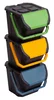 FRIDA 3×25 L – set košů pro tříděný odpad