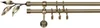 Garnýž Bavaro 19 mm starožitné zlato 140 cm