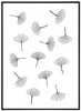 Ginkgo Biloba - Umělecký tisk 30x40 cm