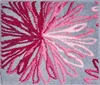 Grund Růžovo-šedá koupelnová předložka 50x60 cm