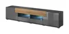 HAMAL široký TV stolek 208 × 48 × 39 cm, antracit / dub Grandson