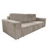 HARPERA BIG SOFA Rozkládací pohovka šedobéžová Taupe