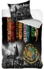 Harry Potter Bavlněné Povlečení Bradavice 70x90/140x200 cm