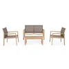 Hliníkový lounge set Kallen pro 4 osoby