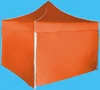 Hliníkový stan 3x3m s bočními plachtami, oranžový