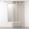 Hnědá záclona Telma 140x280 cm