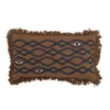 Hnědý bavlněný polštář Galia Bloomingville 50x25 cm