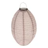 Hnědý dekorativní lampion 25 cm