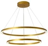 Immax NEO FINO Smart závěsné svítidlo 2 kruhy 60+80cm 93W zlaté Zigbee 3.0