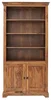 Indická knihovna z masivního palisandru 100x200x45 cm