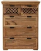 Indická komoda Mira 90x120 cm z palisandru