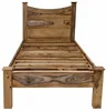 Indická postel Rami 90x200 z palisandru