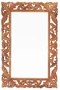 Indické retro zrcadlo 60x90 cm z masivu mango