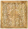 Indický dřevěný obraz Retro 90x90 cm