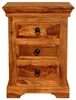 Indický noční stolek Jali 45x60x40 z palisandru