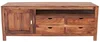 Indický TV stolek Amba z palisandru 180x70x45