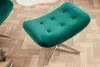 INVICTA Interiér Stolička Emerald Green Samet