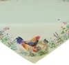 Jarní ubrus Slepičí motiv 85x85 cm