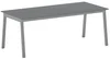 Jednací stůl PRIMO BASIC 200x90 cm šedostříbrná