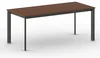 Jednací stůl PRIMO Invitation 180x80 cm černá s třešňovou deskou