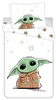 Jerry Fabrics Povlečení Star Wars Baby Yoda 70x90 a 140x200 cm