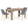 Jídelní set Autronic B140SONCT394 GREY (1+4)