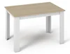Jídelní stůl BEIRA 120×80 cm – sonoma/bílá