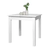Jídelní stůl COBURG 80 cm bílý