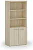 Kancelářská skříň PRIMO WOOD s uzamykatelnými dveřmi