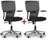 Kancelářská židle HAAG s ergonomickým designem, černá