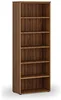 Kancelářský regál PRIMO WOOD, ořech, 800x420x2128 mm