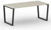 Kancelářský stůl PRIMO IMPRESS 180x90 cm Černá Podnož