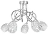 Keter Lighting Twist Crystal Přisazený Lustr