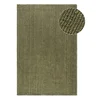 Khaki jutový koberec 190x280 cm Bouclé