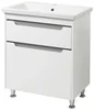 Kingsbath Lavedo Valencia Šedá Koupelnová Skříňka s Umyvadlem 70 cm