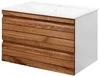Kingsbath Lavedo Woodie II 60 koupelnová skříňka s umyvadlem