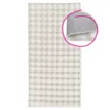 Koberec MAKON 80x150 cm – bílý s bubble vzorem