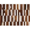 Koberec z pravé kůže Typ 5, patchwork – 201×300 cm