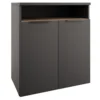 Komoda ADAPO ADP04, antracit/dub cremona