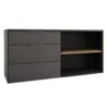 Komoda ADAPO ADP05 Antracit/Dub Cremona