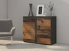 Komoda KADEN 2D – matera/old style