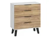 Komoda OSMAK 4S craft bílý/craft zlatý – 5 let záruky