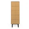 Komoda Woodman Camden Herringbone dubový dekor 40x123 cm