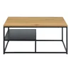 Konferenční stolek Gila s dubovým dekorem 60x90 cm