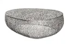 Konferenční stolek Leaf stříbrný 120 cm
