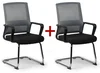 Konferenční židle s výhodným balíčkem šedá