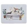 Korkové prostírání Curious Dogs 4ks 21.5x29 cm