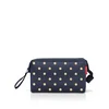 Kosmetická taštička Reisenthel Travelcosmetic Metallic Dots modrá